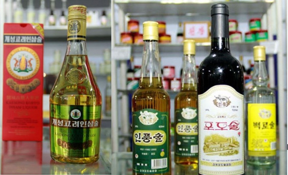 북한 술