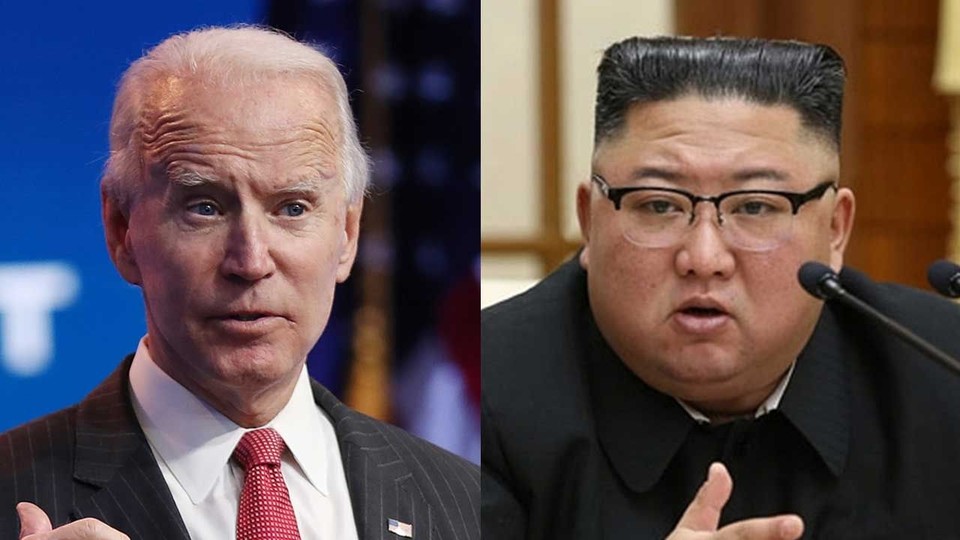 조 바이든 미국 대통령과 김정은 북한 노동당 총비서. ⒸSBS TV